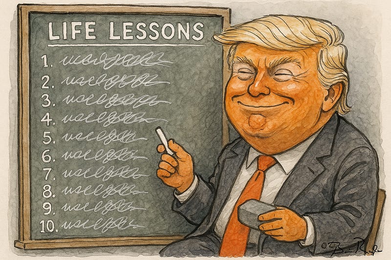 Trump’s 11 “Life Lessons” — And How He Broke Every Single One